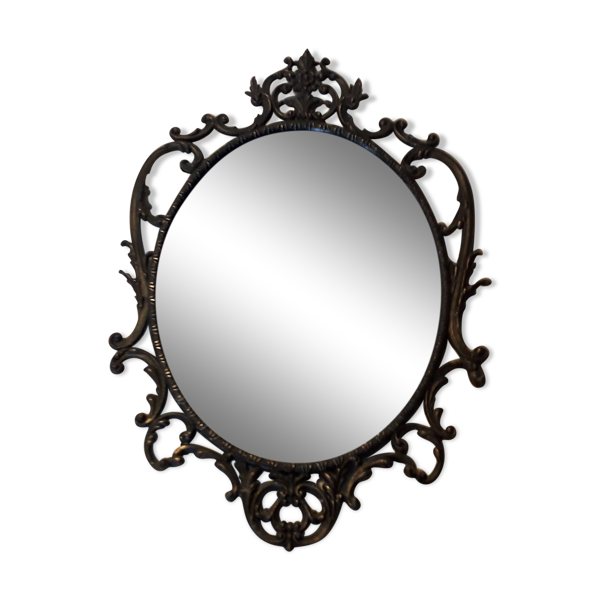 Miroir en régule 43 x 25 cm — Beyit