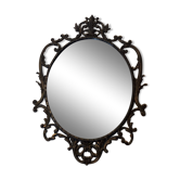 Miroir en régule 43 x 25 cm