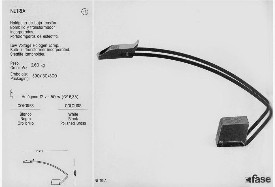 Lampe, Fase, 1980
