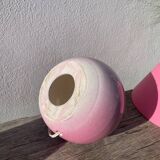 1970s pink ceramic lamp