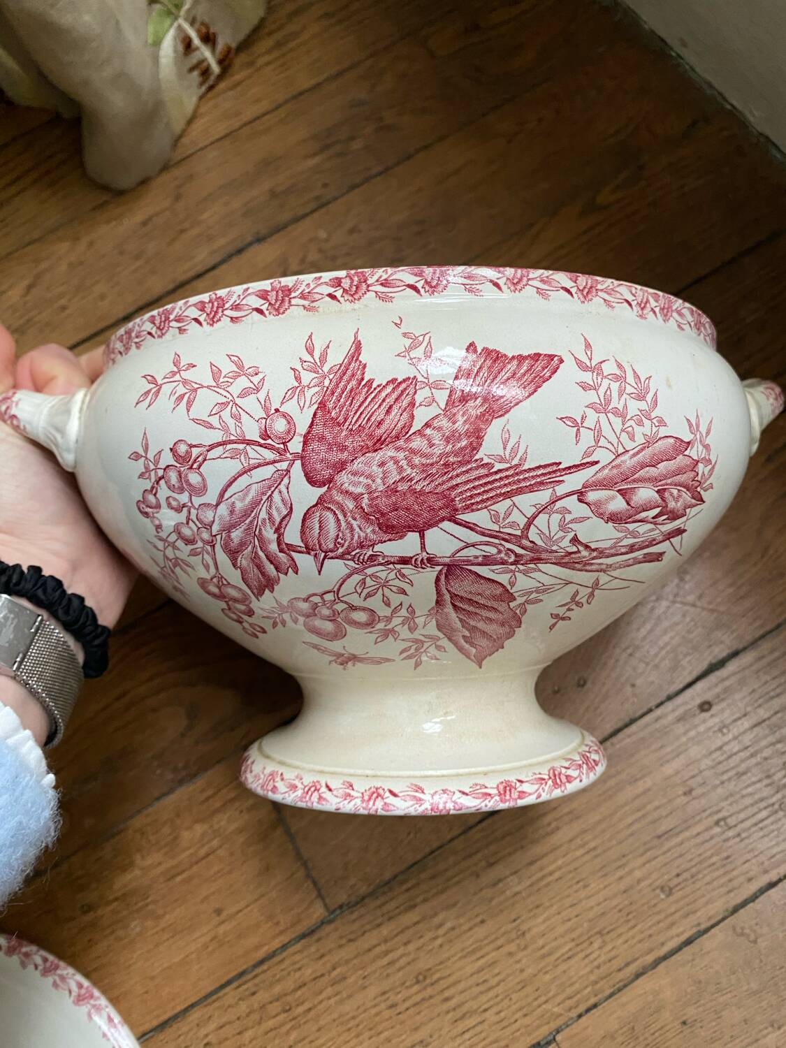 NIMY iron earth bird soup tureen