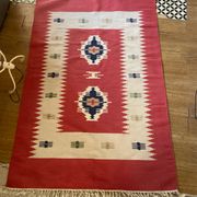 Ethnic wool kilim