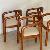 4 chairs Rainer Daumillier 1970