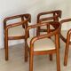 4 chaises Rainer Daumillier 1970
