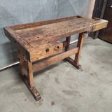 Vintage Carpenter’s Workbench | With Vice