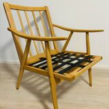 Boomerang armchair by ton from czechoslovakia 1970’s