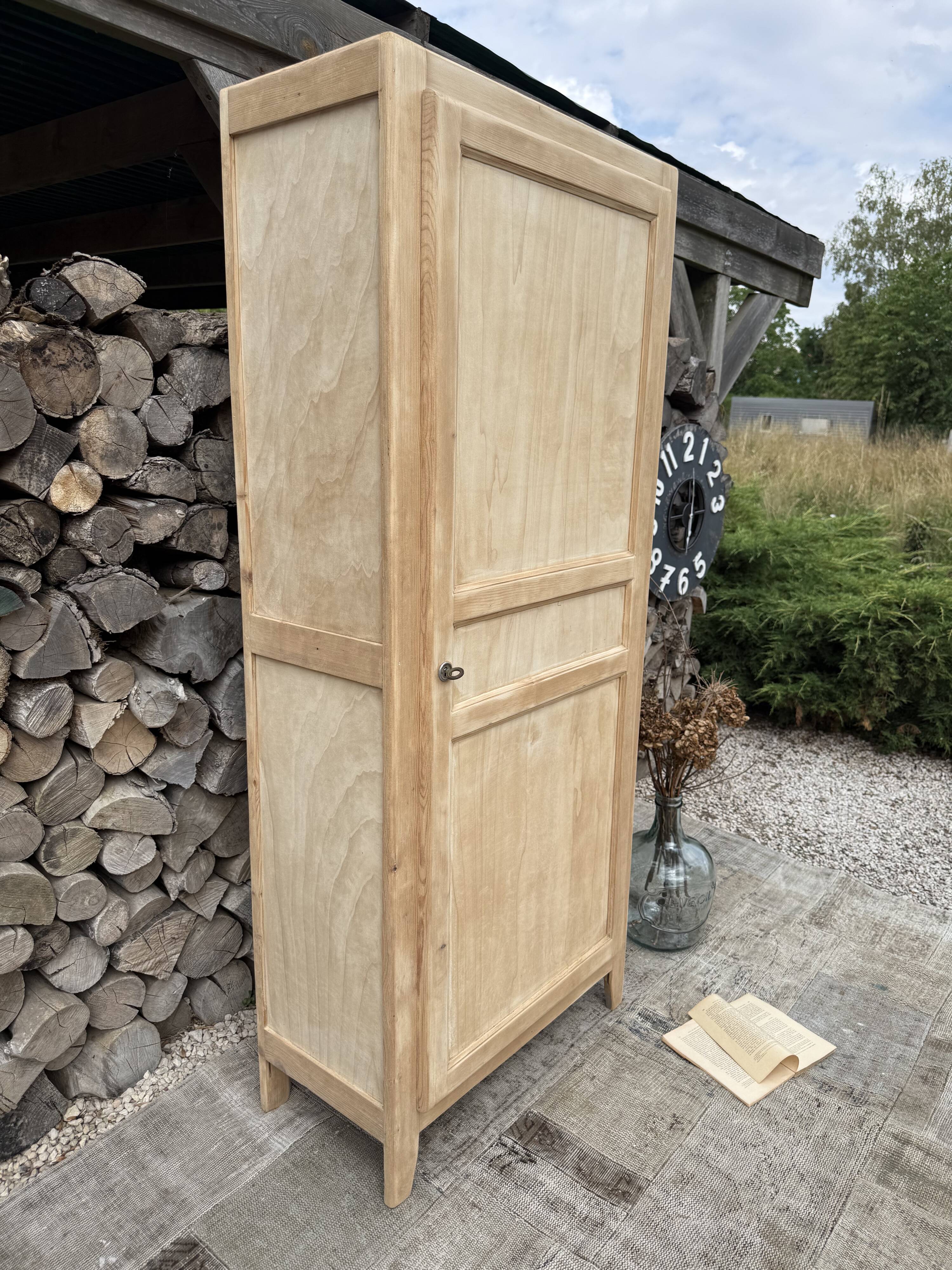 Renovated wooden wardrobe