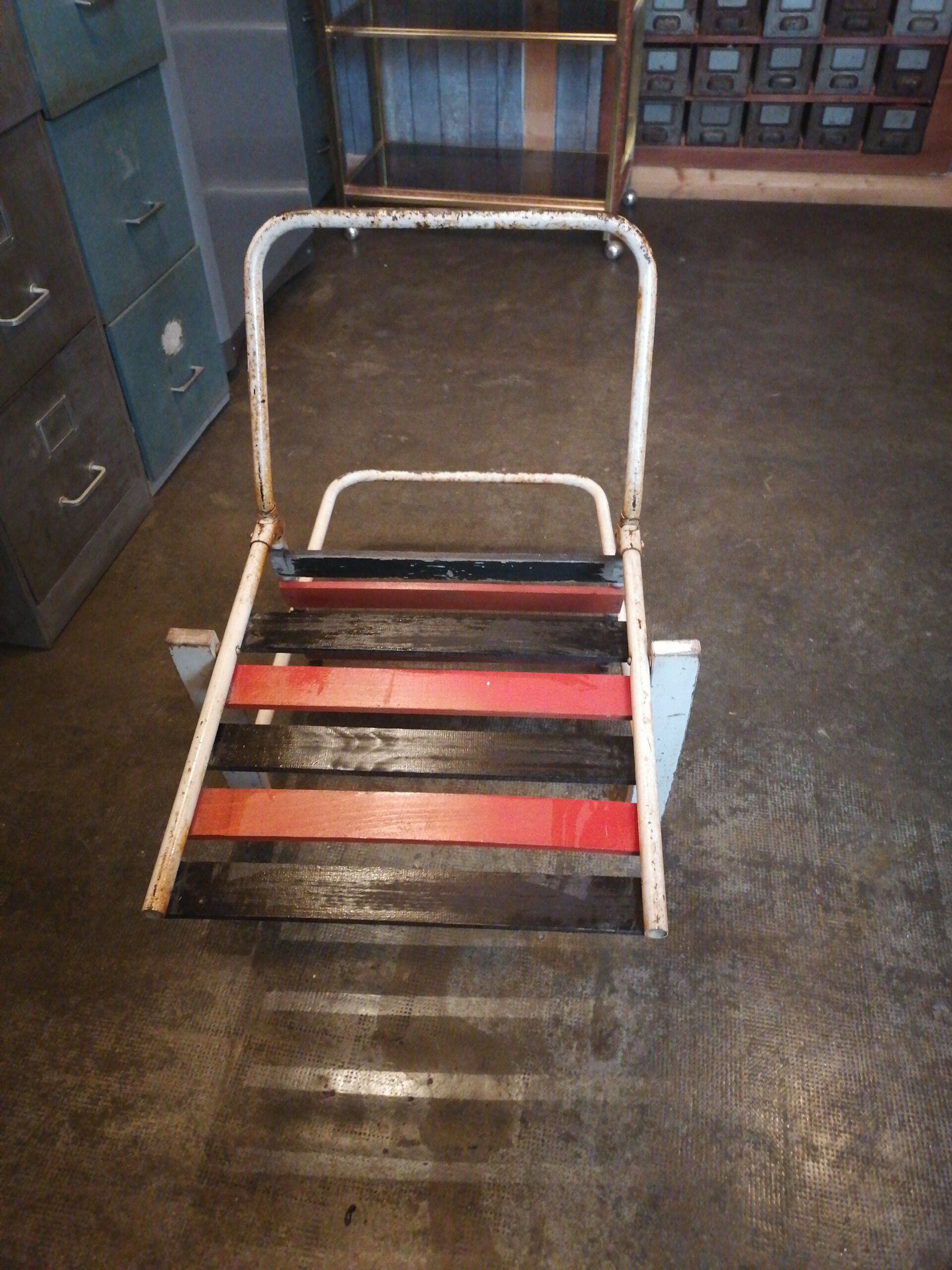 Garden folding armchair 1950 60