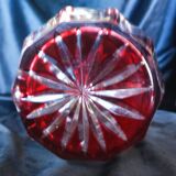 Saint-Louis overlay crystal port liqueur service