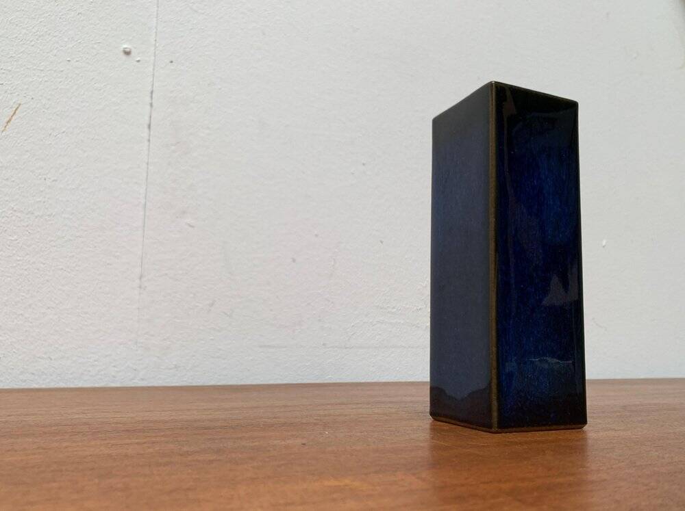 Vintage 1970s minimalist Japanese studio pottery vase from Tokoname.