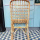 Rattan chair 1950