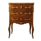 Louis XV chest of drawers in marquetry