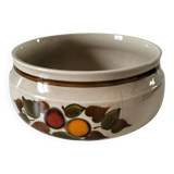 Villeroy & Boch dish, vintage beige stoneware from the 1970s