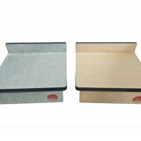 Pair of vintage wall bedside tables