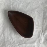 Vintage teak empty pocket free form