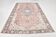 Red & Navy Blue Oriental Persian Rug, 207x315Cm