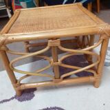 Rattan coffee table