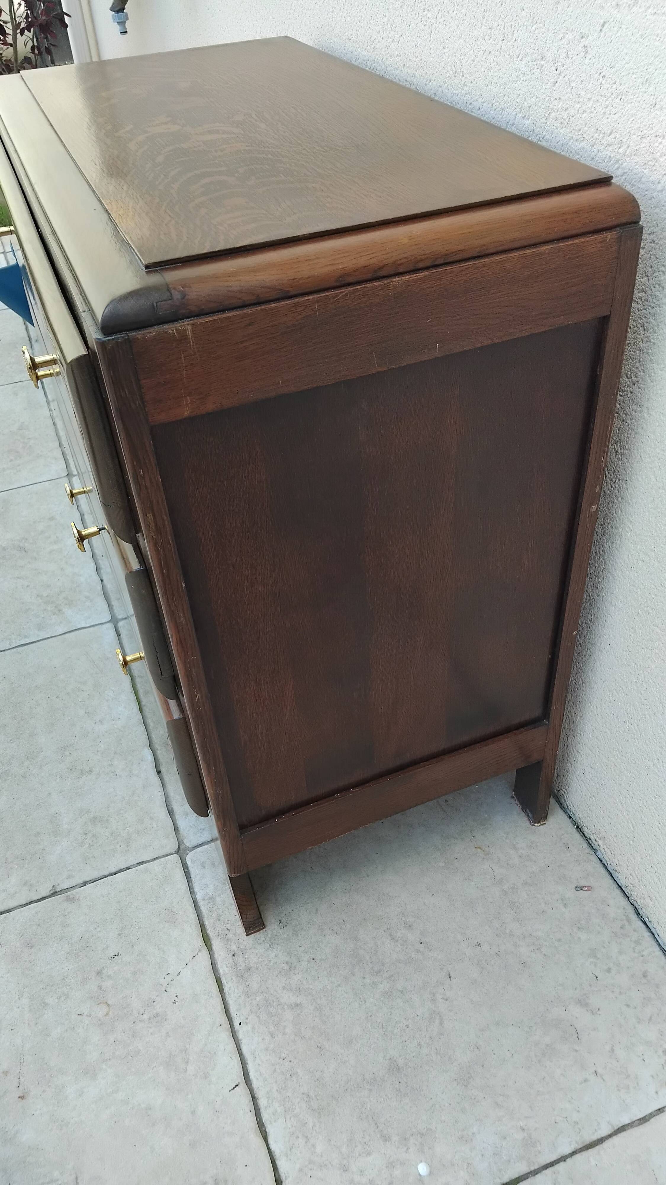 Antique Art Deco chest of drawers