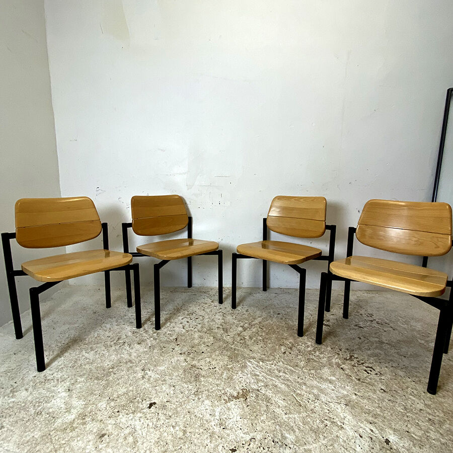 Set of 4 Martin Stoll chairs