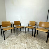 Set of 4 Martin Stoll chairs