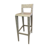 Mr.B stool with grey backrest - Cappellini