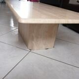 Table basse en travertin