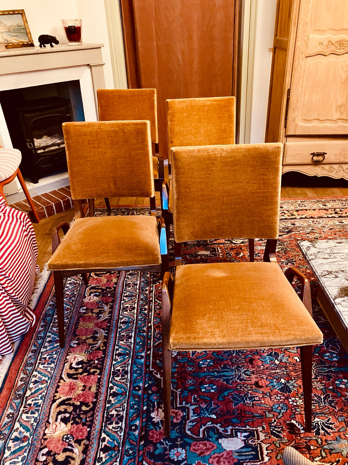 4 chairs Maurice Pré