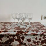Crystal water glasses
