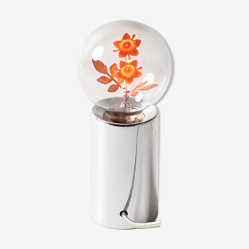 Lampe veilleuse décorative fleurs incandescantes