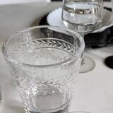 Verres à pied art déco