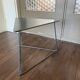 Vintage triangular Niels Gammelgaard Oti 1980s side, coffee table