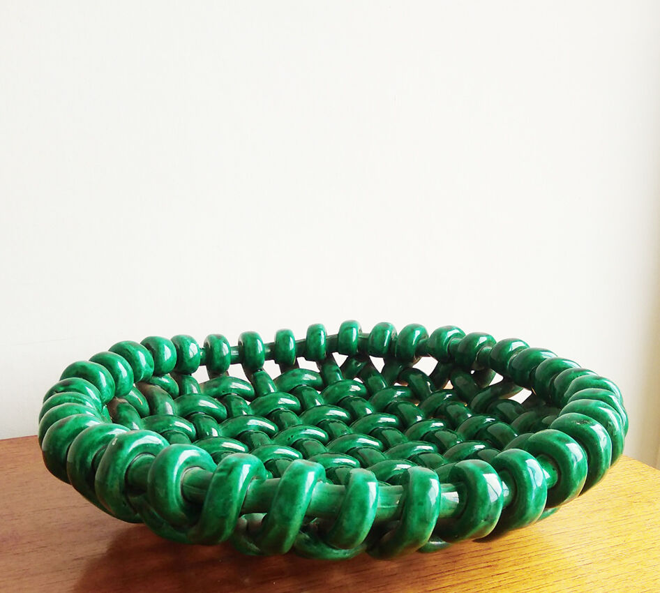 Cutting ceramic signed Jérôme Massier - Vallauris - 1950/60