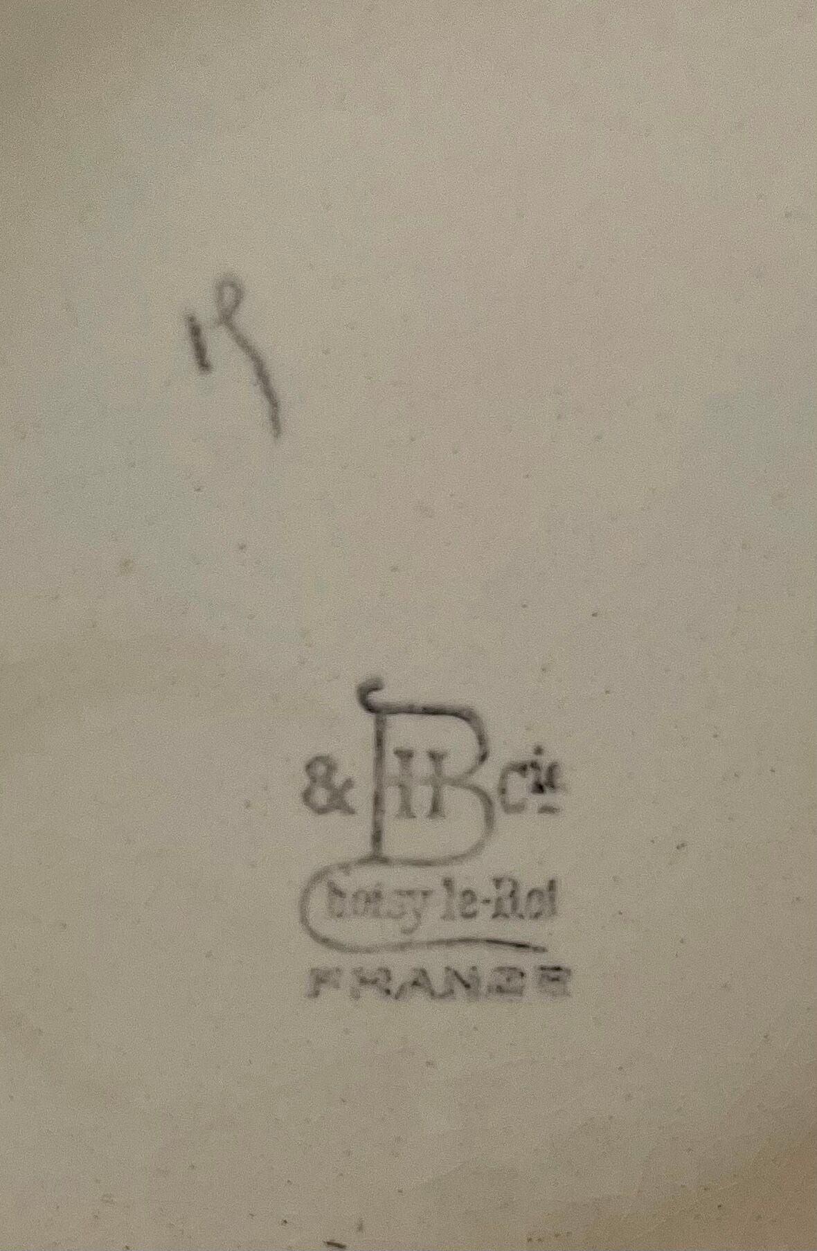 3 plates H. Boulenger & Cie.