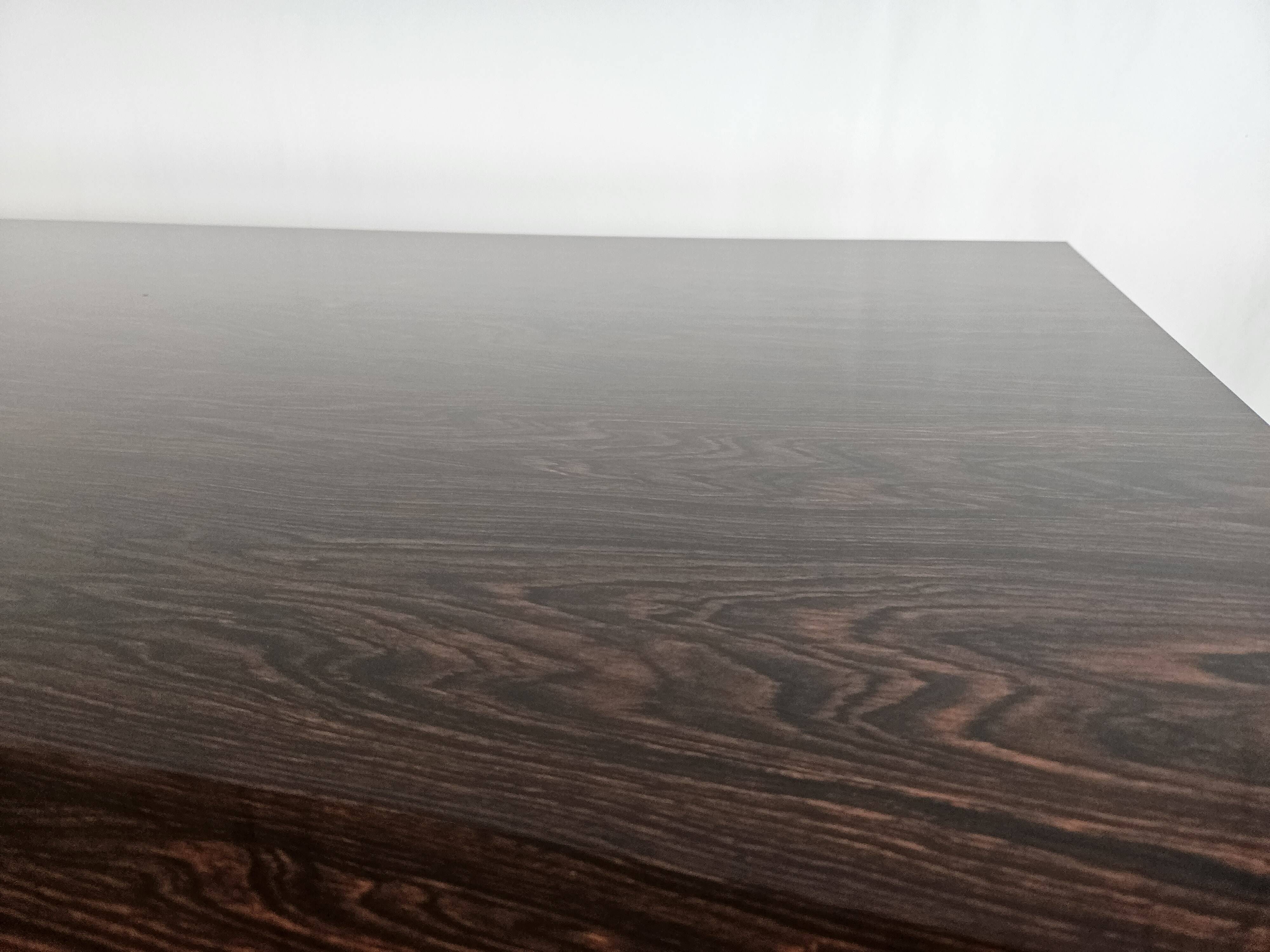 Bureau de direction avec plateau en stratifié palissandre par Mobiltecnica Torino