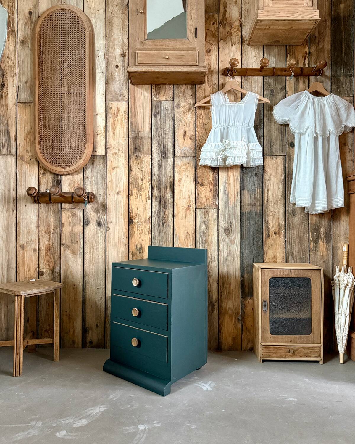 Art Deco bedside table