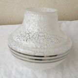 White speckled glass lampshade