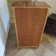 Rare Louis Philippe chest of drawers with 7 drawers from the 80s in cherry wood