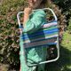 Beach chair, camping 70s