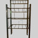 Art Deco brass magazine rack XX century