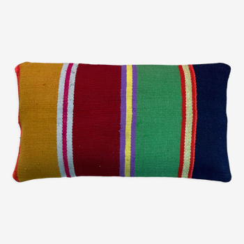 Housse de coussin kilim turc vintage 30x50cm