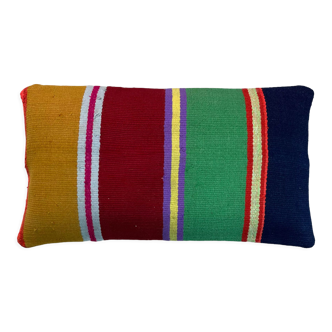 Housse de coussin kilim turc vintage 30x50cm