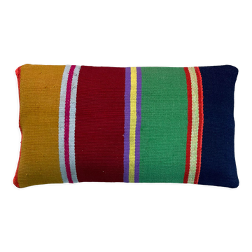 Housse de coussin kilim turc vintage 30x50cm
