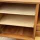Sideboard very buffet type Scandinavian in raw pear wood 1950.