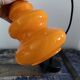 Suspension en opaline orange