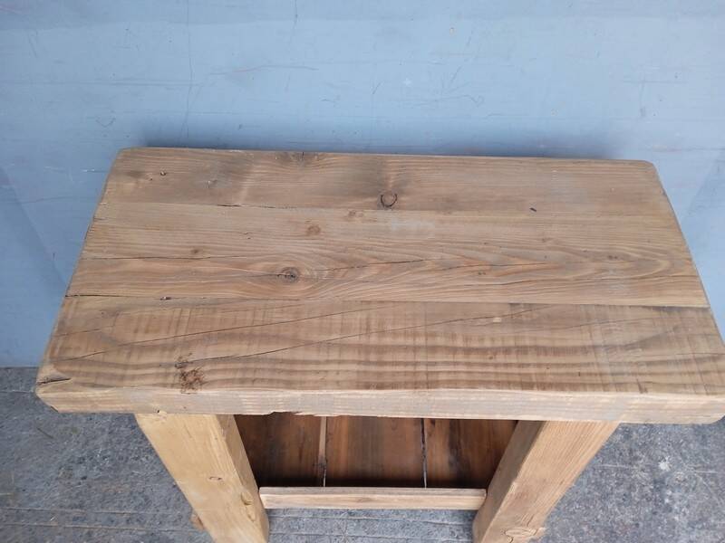 Workbench 90cm old solid wood