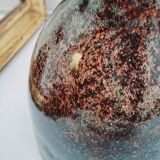 Glazed stoneware pitcher