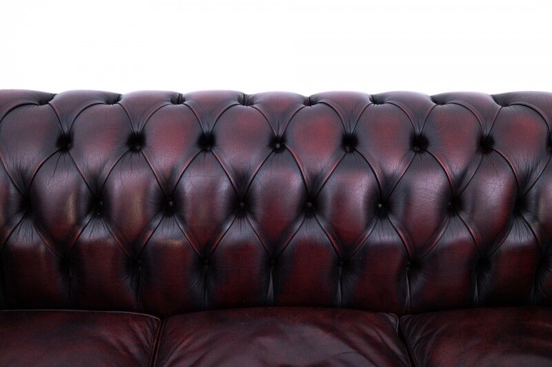 Unique Chesterfield set, Western Europe, mid-20th century.