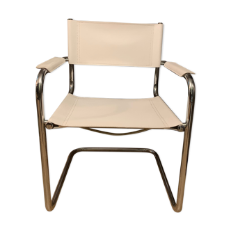 White office armchair