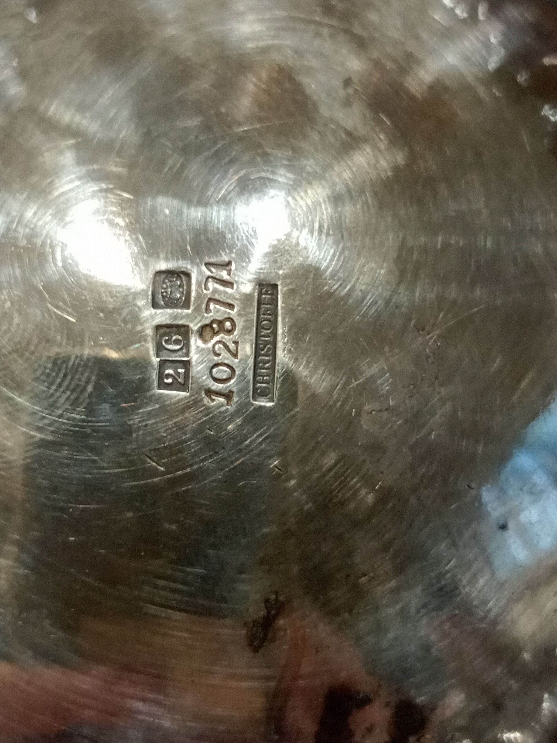 Cristofle teapot early twentieth century