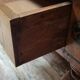 Very large English style coffee table in walnut from the 20th century
